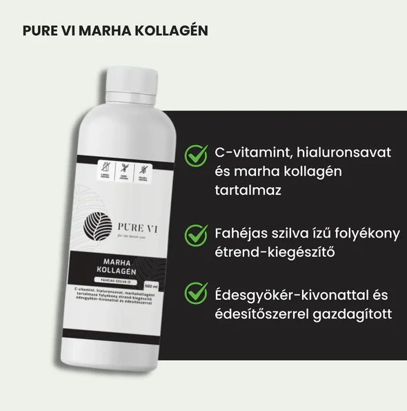 Pure Vi Marha Kollagén 500ml