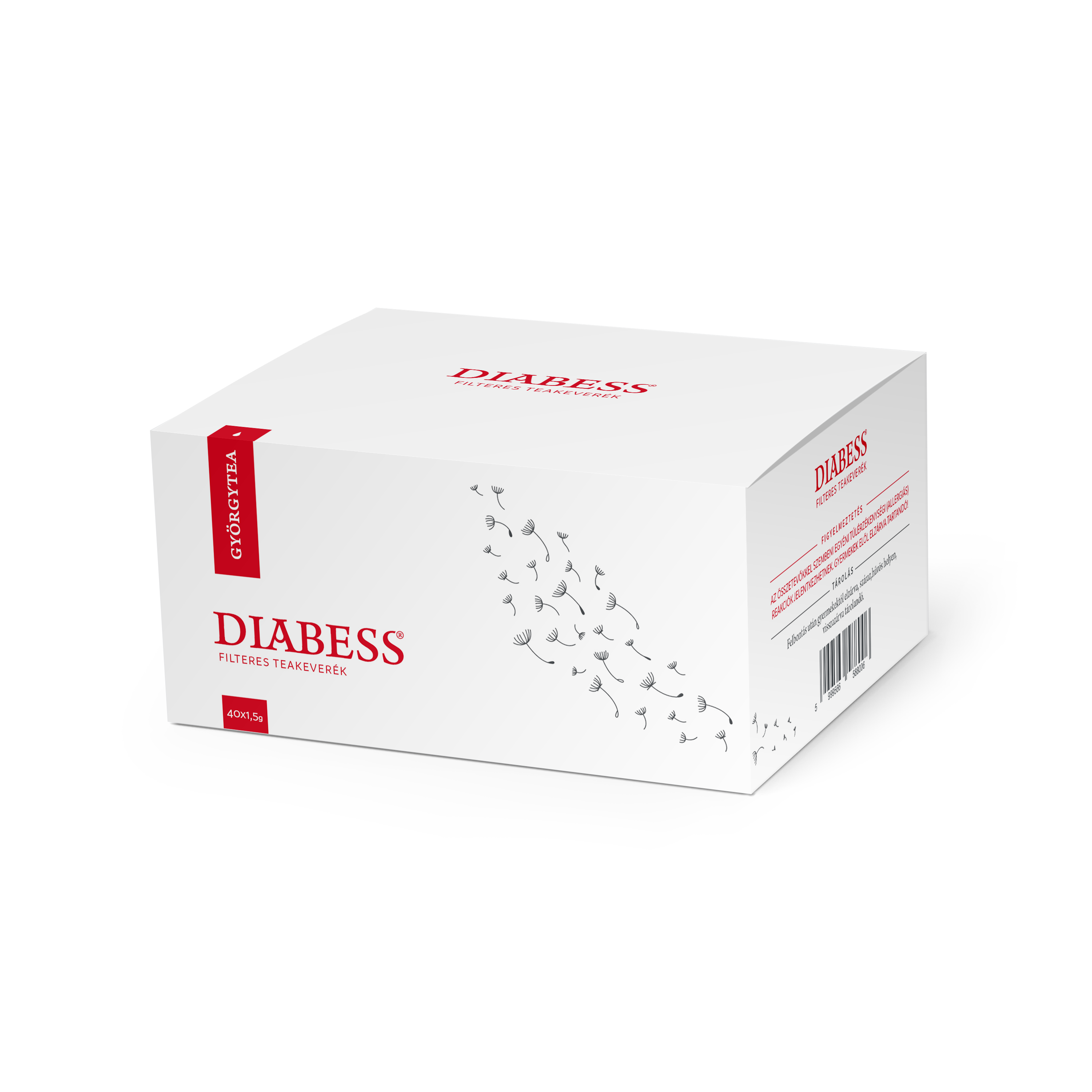 Diabess-Györgytea filteres teakeverék 40*1,5g (20 adag)