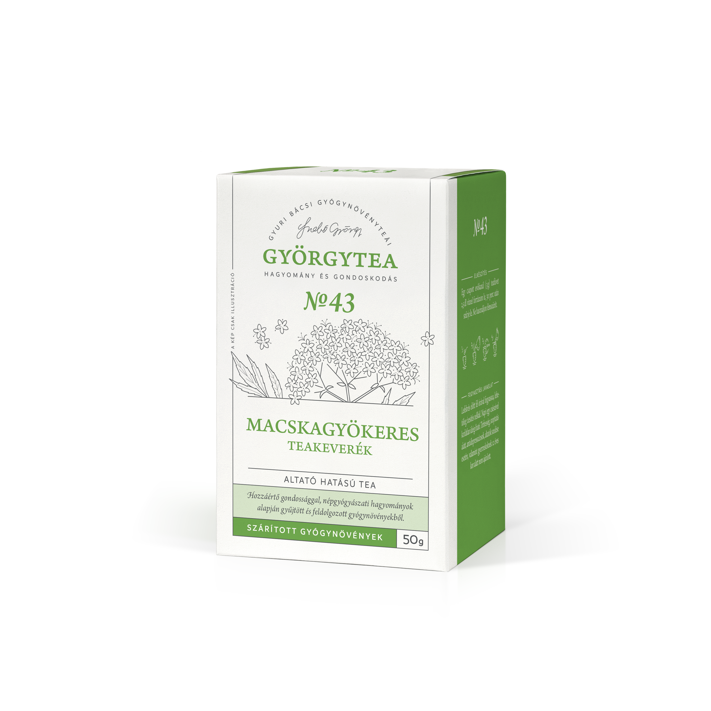 Macskagyökeres teakeverék (Altató hatású tea) 50g (kb. 17 adag)