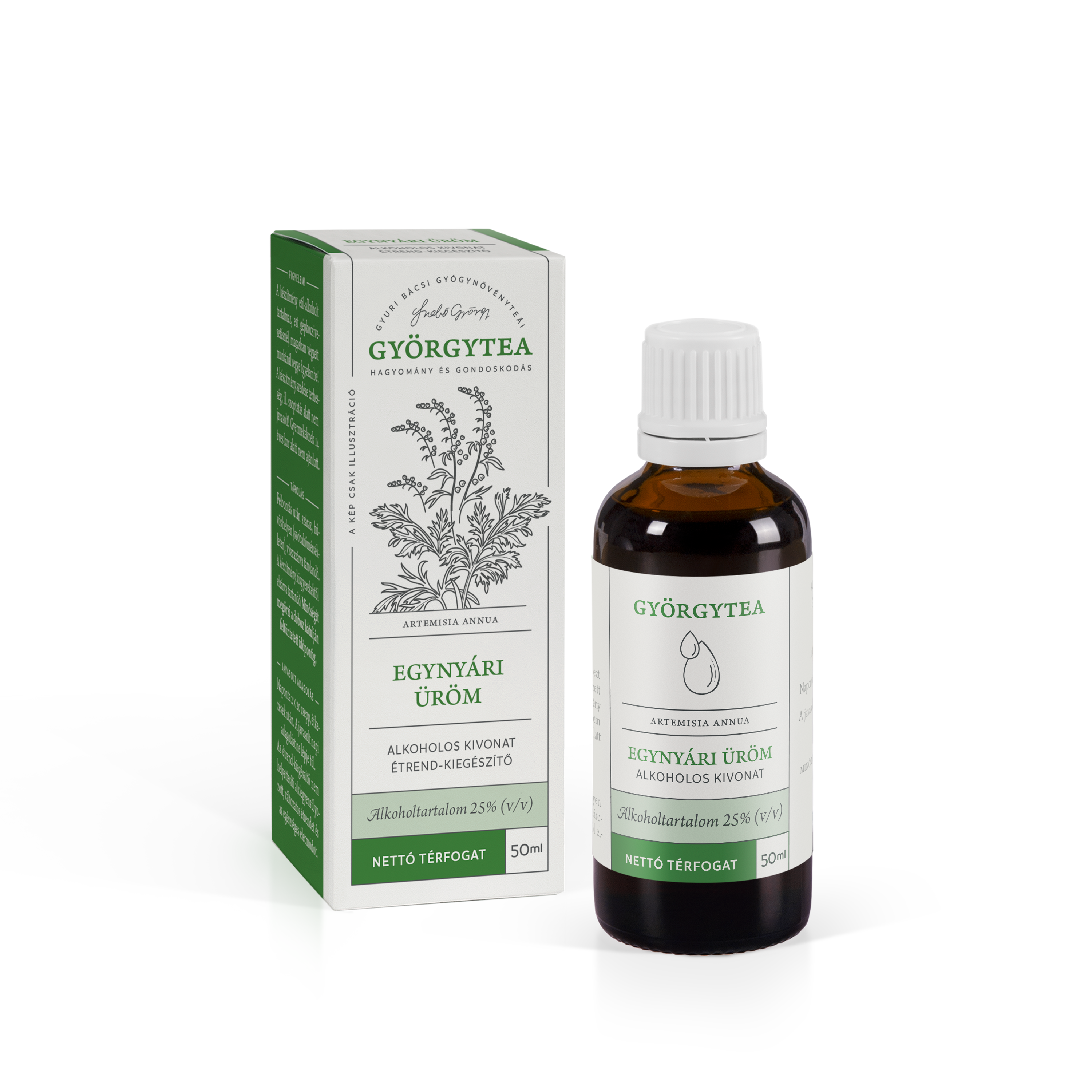 Egynyári üröm alkoholos kivonat 50ml