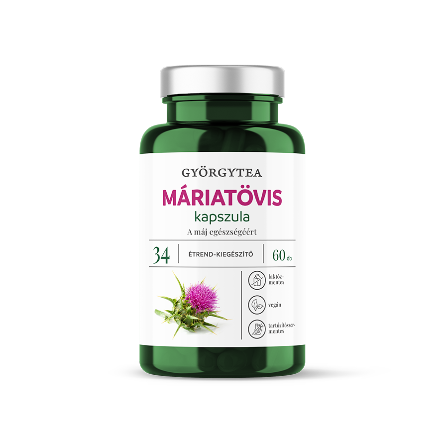 Györgytea Máriatövis kapszula 60db