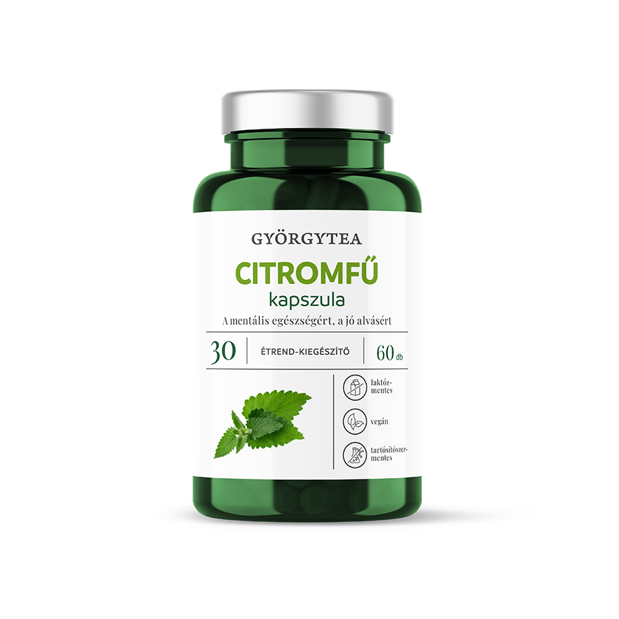Györgytea Citromfű kapszula 60db