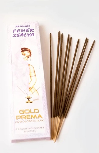 gp fehér zsálya füstölő