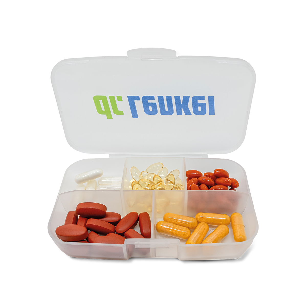 Vitamintartó doboz - több rekeszes 